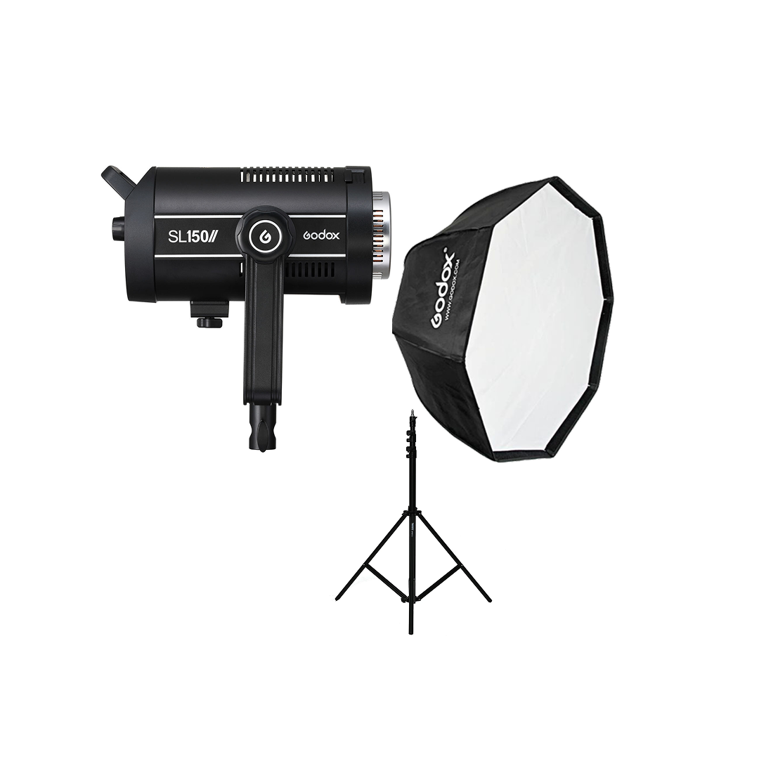2 Unit Godox SL150 Fullset